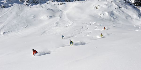 Freeriden am Arlberg